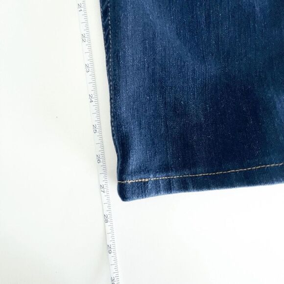 DLI961 Womens Denim Jeans Kate Slim Straight Cut Blue Wash Size 28 - Picture 13 of 13